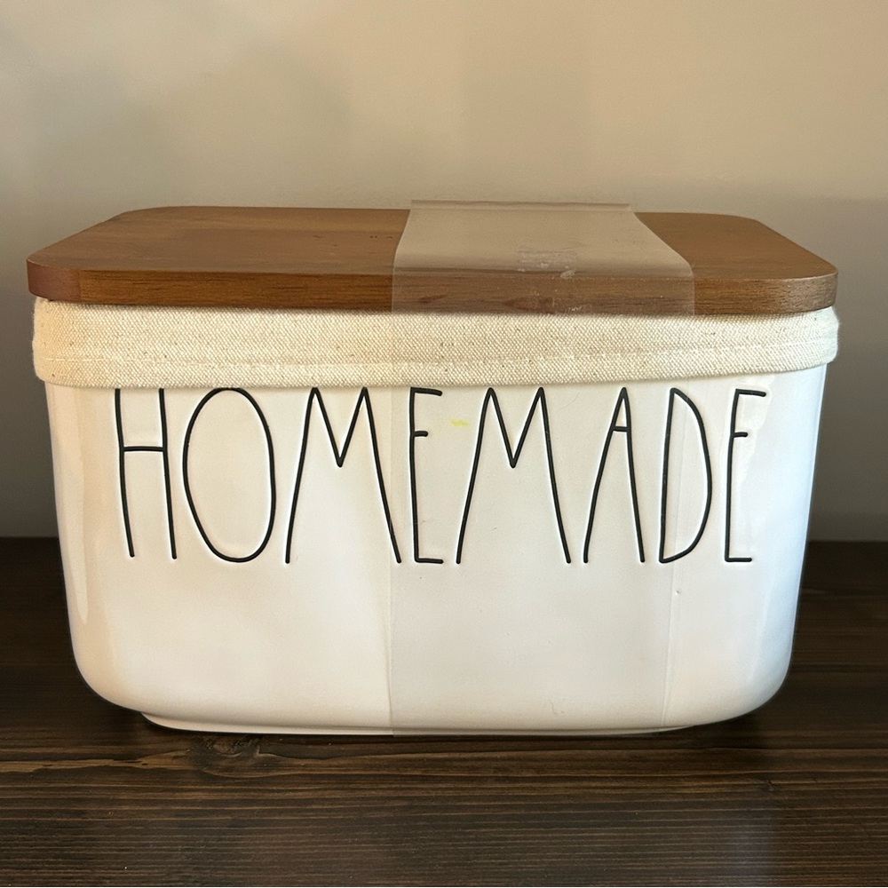 Rae Dunn Homemade Bread Box VHTF
